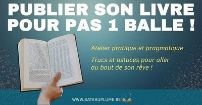 Stages,cours Publier livre pour 1 balle !