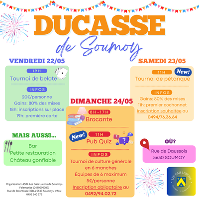 Loisirs Ducasse Soumoy