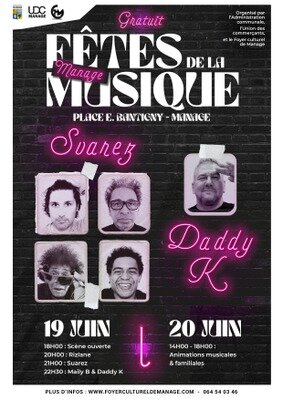 Concerts Fêtes la musique