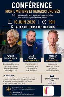 Conférences Conférence - Mort, métiers regard croisés