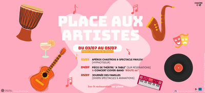 Spectacles Place Artistes