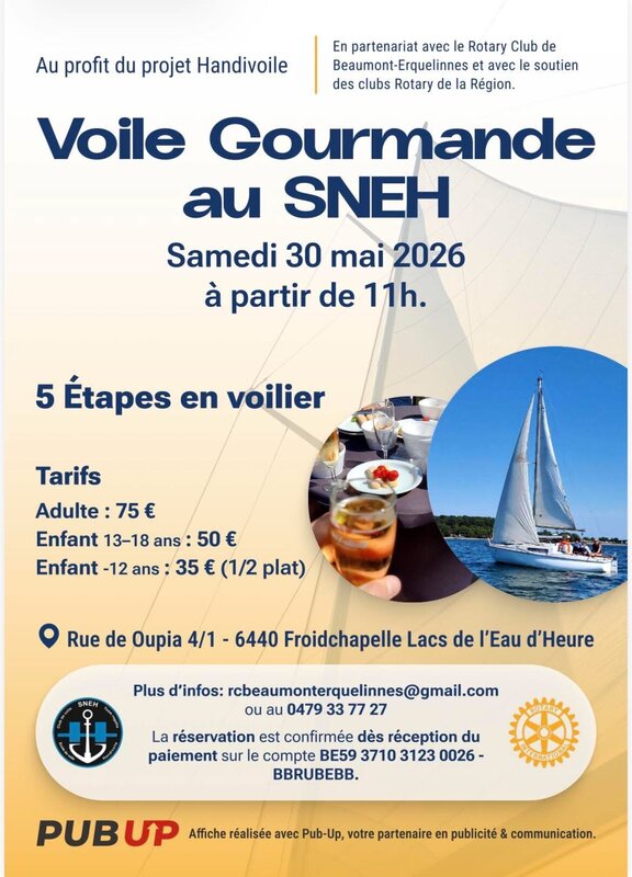 Loisirs Voile gourmande