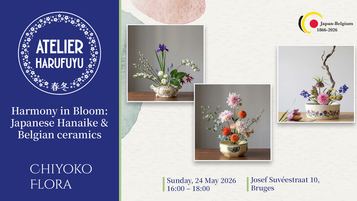 Stages,cours Harmony Bloom : Hanaike japonais & céramiques belges