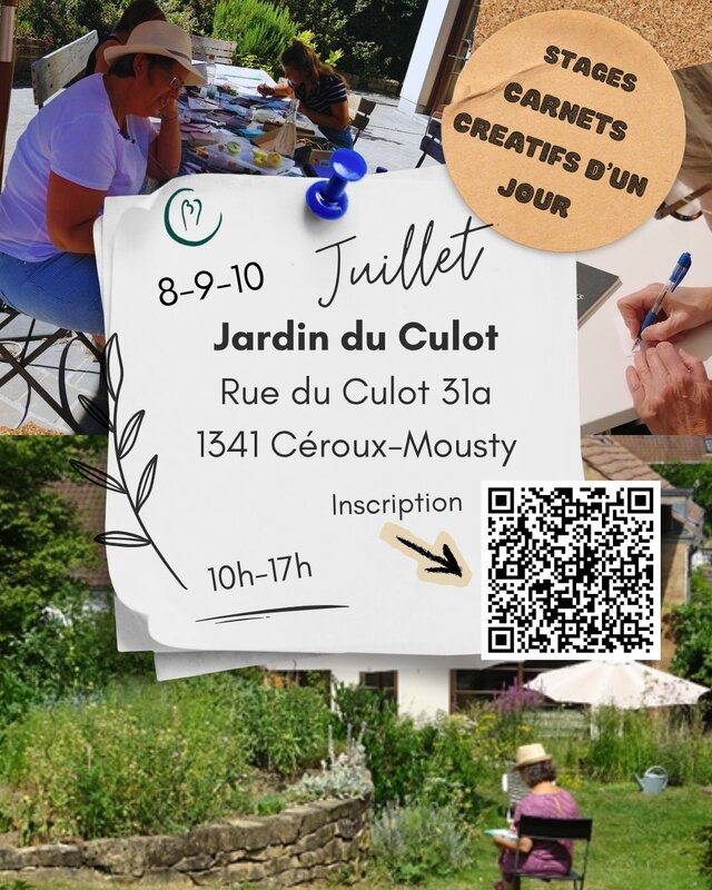 Stages,cours Carnets créatifs d un jour (art nature)