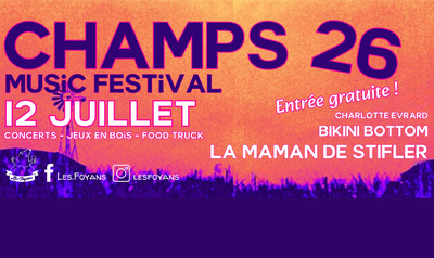 Concerts Music Festival Champs 26