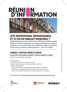 Loisirs SITE PATRIMONIAL REMARQUABLE 
ET ON PARLAIT ENSEMBLE ?
