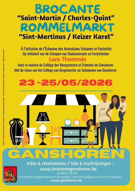  Brocante St-Martin / Charles-Quint Ganshoren