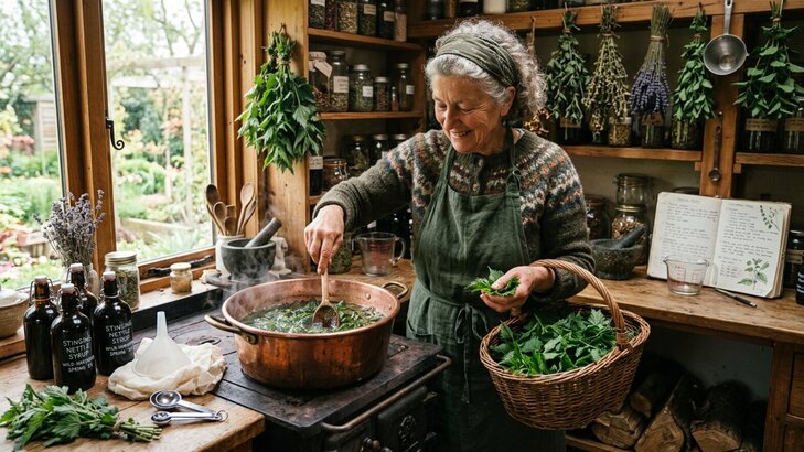 Stages,cours L ortie sous toutes formes, découvrez l or vert votre jardin