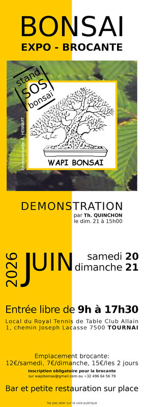 Expositions Expo bonsaï