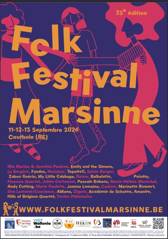 Concerts Folk festival Marsinne