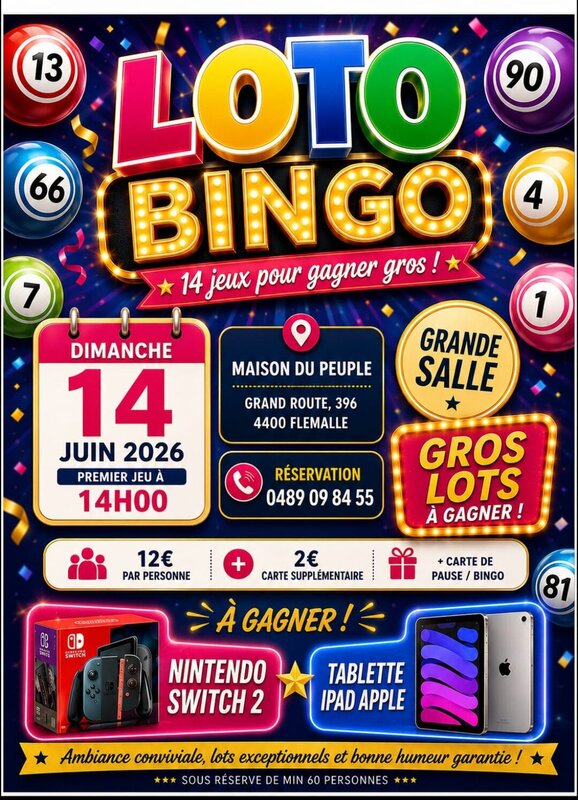Loisirs Lotto quine bingo