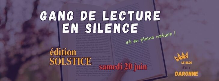 Conférences ⚡️ Gang lecture silence Édition Solstice