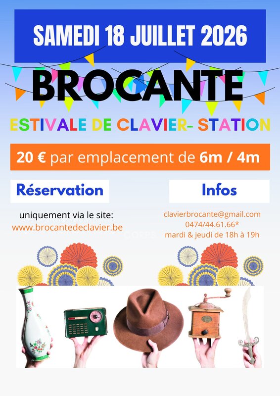  Brocante Estivale Clavier