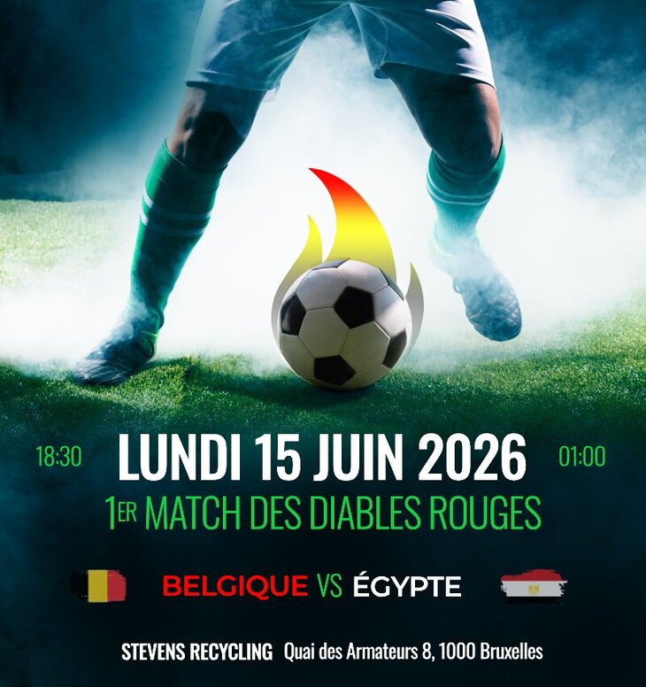 Soirées Vivez premier match Diables Rouges Mondial