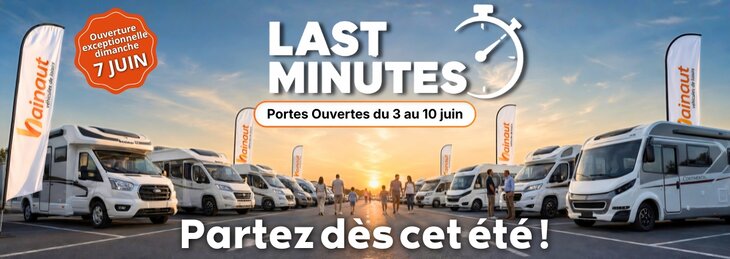 Loisirs Portes Ouvertes - Last Minute chez Hainaut Véhicules loisirs