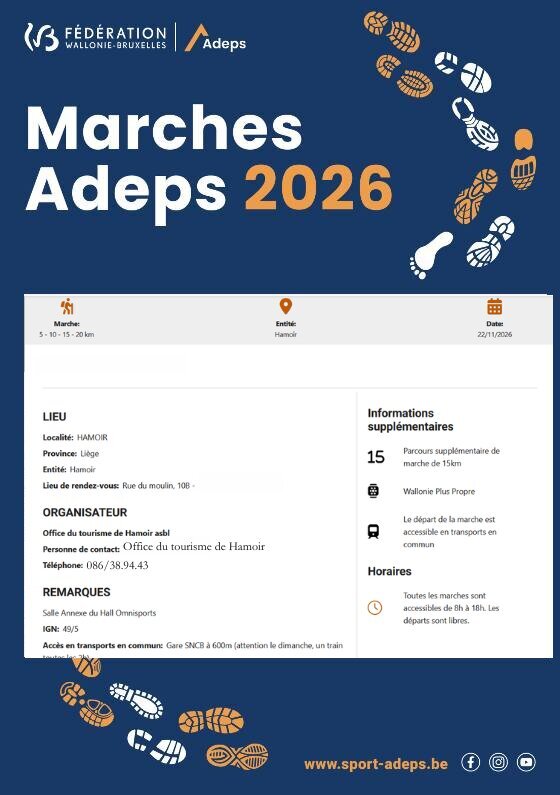 Loisirs Marche Adeps