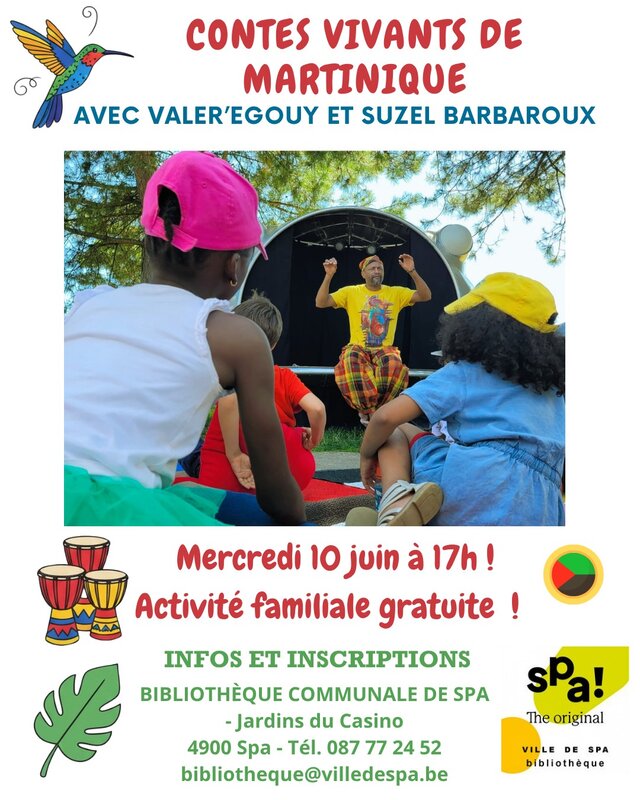 Loisirs Contes vivants Martinique