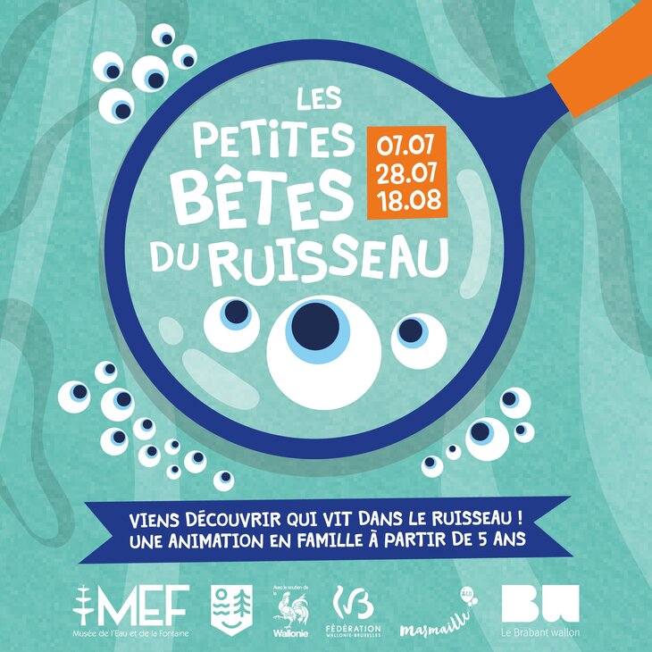 Loisirs Les petites bêtes ruisseau