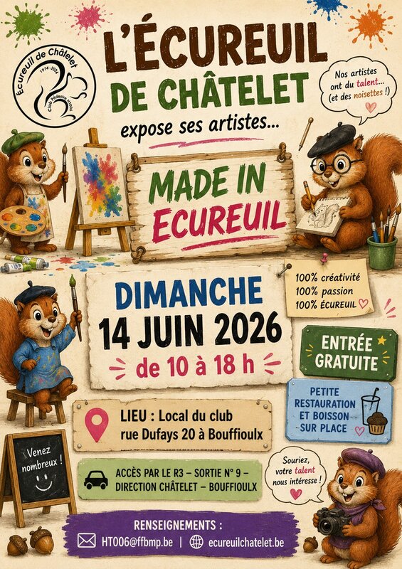 Expositions Made Ecureuil