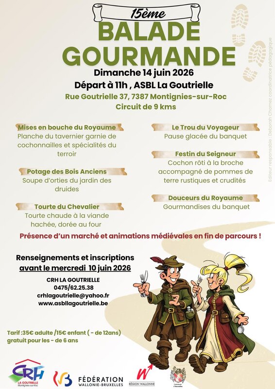 Loisirs 15ème Balade Gourmande