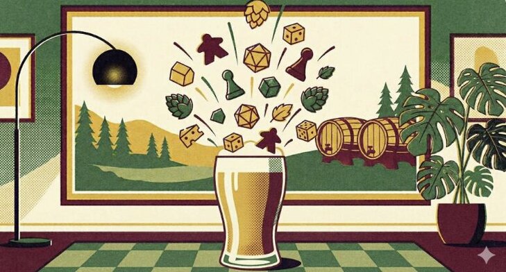 Loisirs Bières Jeux Société - Beer & Board Games