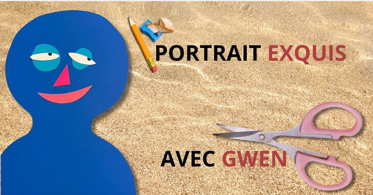 Stages,cours Portrait exquis : atelier dessin avec Gwen