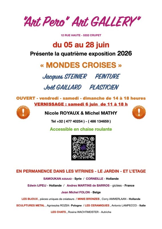 Expositions Exposition Peintures Sculptures Mondes Croisés