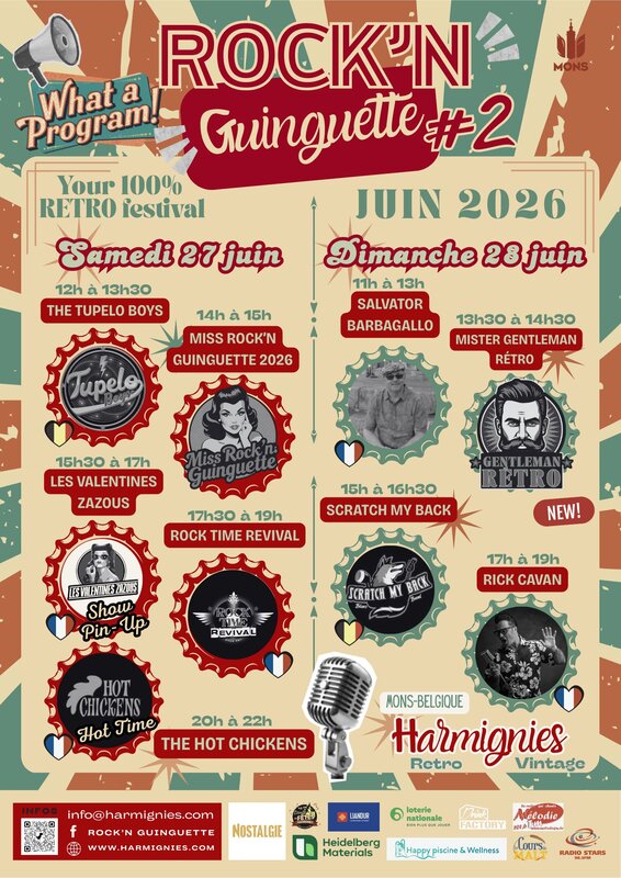 Concerts Rock n Guinguette Stage 