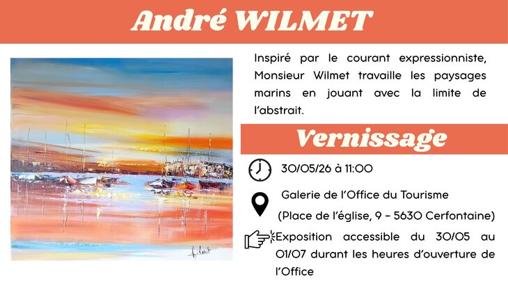 Expositions Exposition André Wilmet