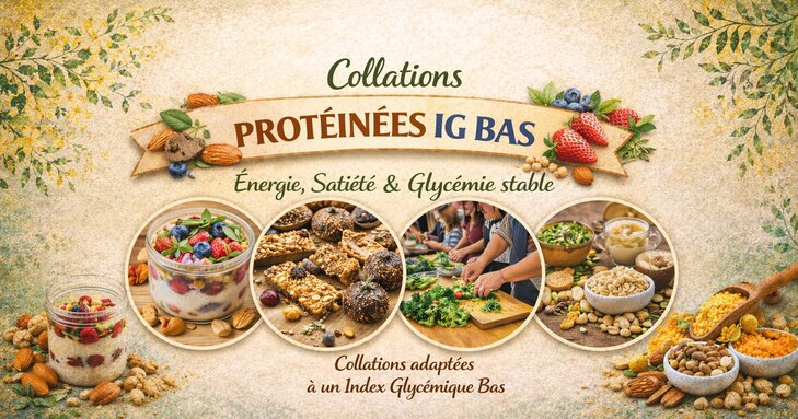Stages,cours Atelier  Collations protéinées bas 