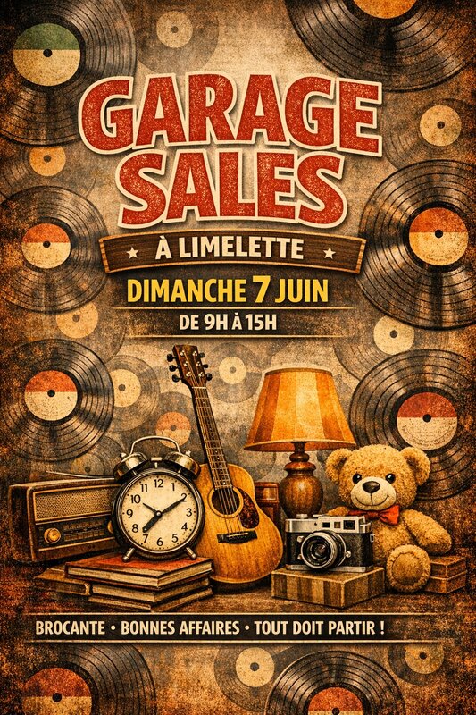  Garage Sales quartier Limelette