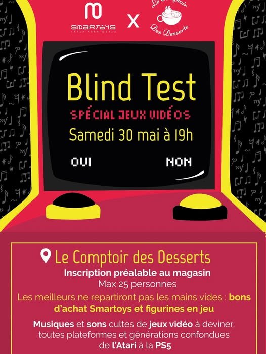 Soirées Blind Test vidéo