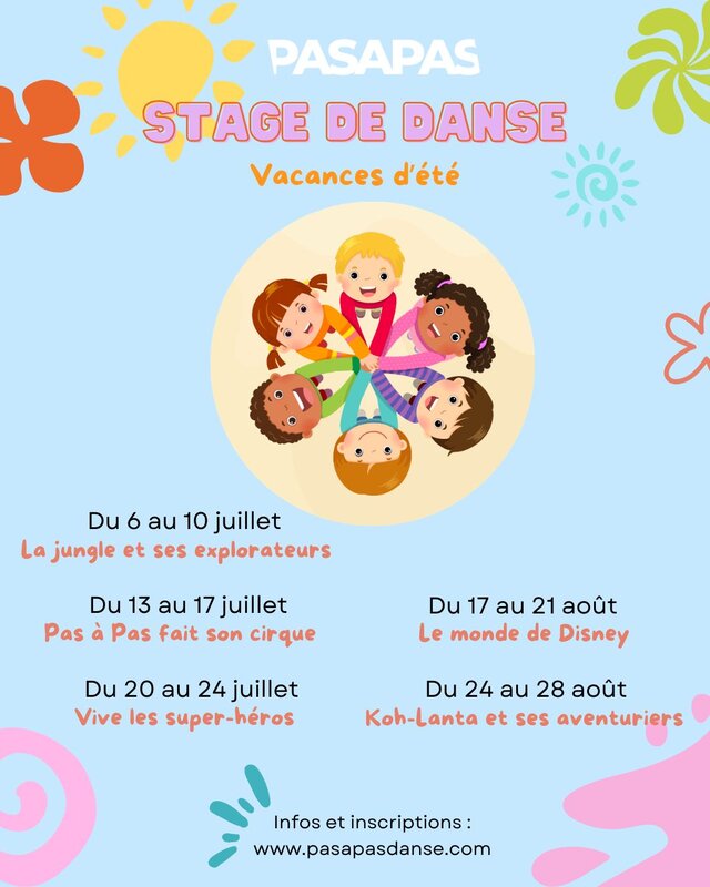 Stages,cours Stage Danse Enfants