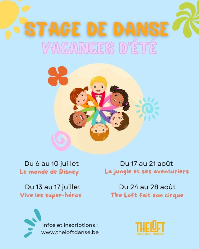 Stages,cours Stage Danse Enfants