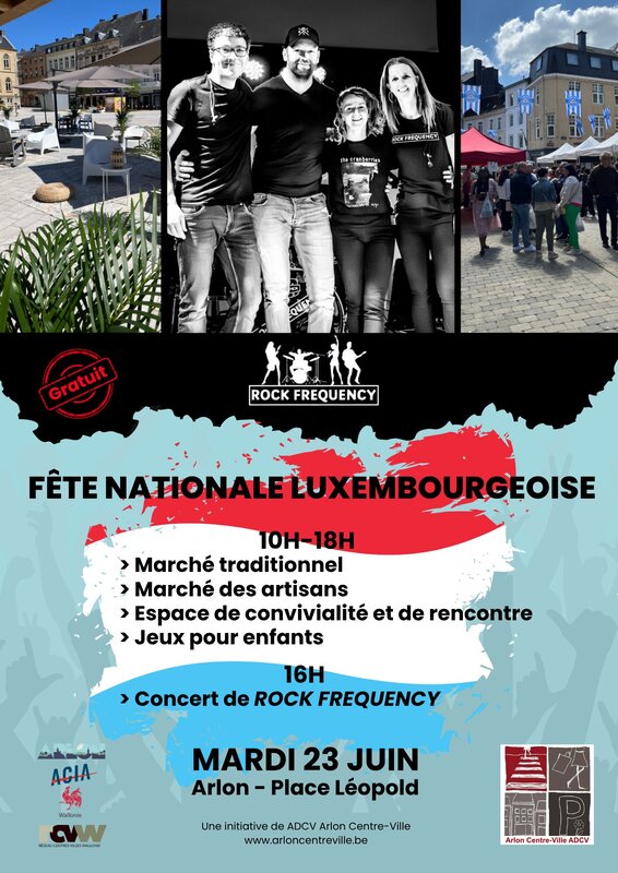 Loisirs Fête Nationale Luxembourgeoise dans cœur d Arlon ♫