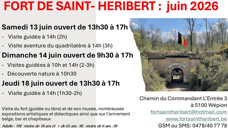 Loisirs Découverte Nature Fort Saint-Héribert