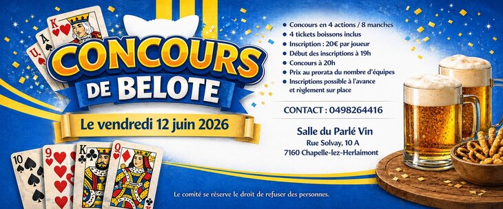 Loisirs Concours Belote