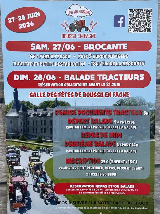  Brocante Balades Tracteurs  (4eme édition)