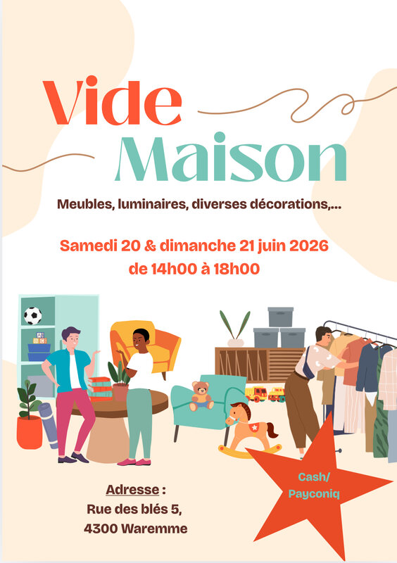  Vide maison vue d’un déménagement