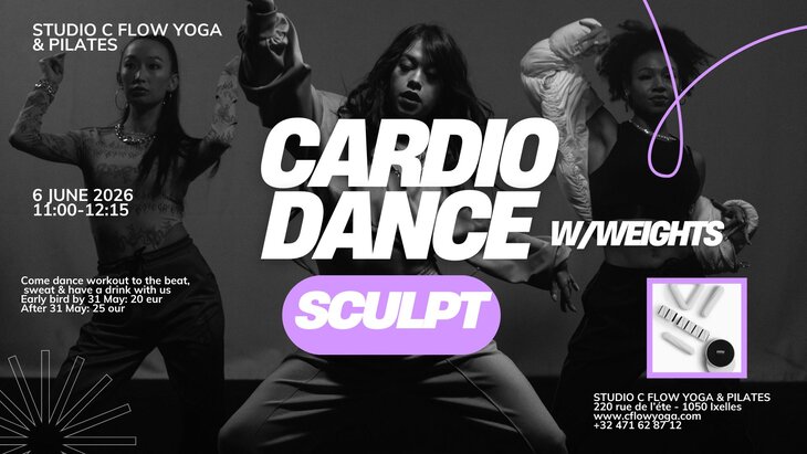 Stages,cours Cardio Dance Sculpt avec poids