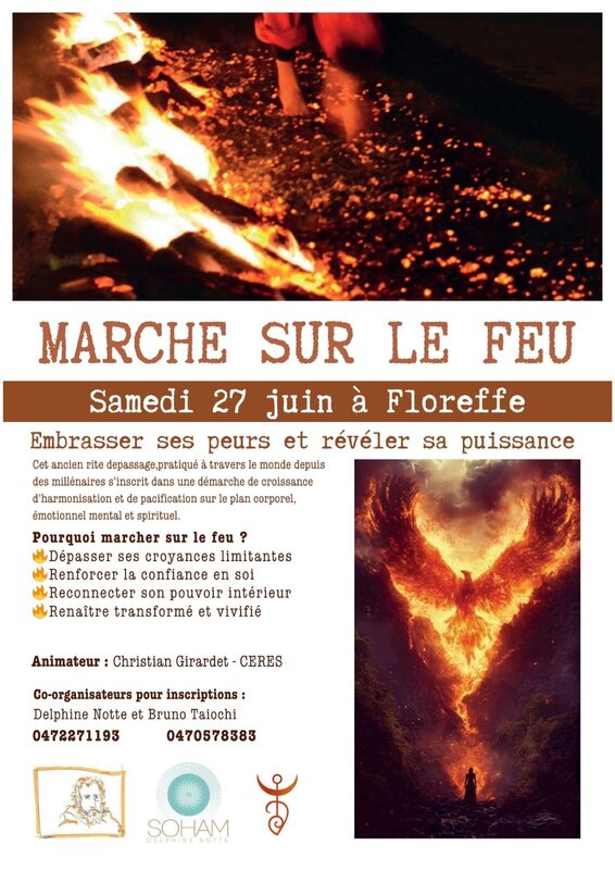 Stages,cours Marche le Feu