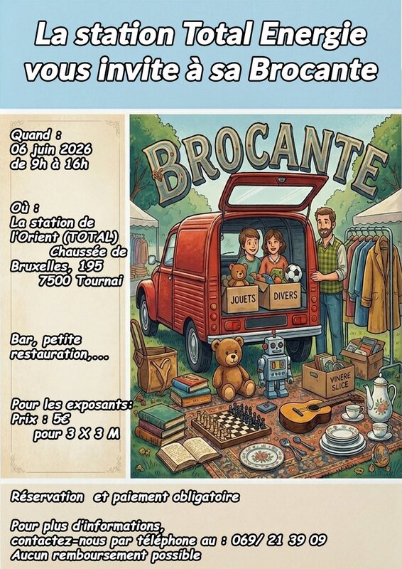  Brocante la Station total energie