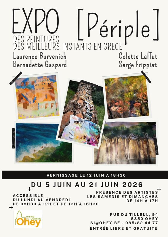Expositions Périple Grèce