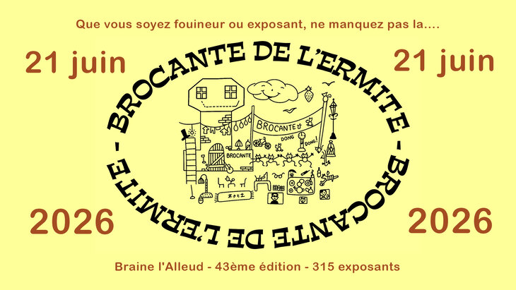  43ème Brocante l Ermite