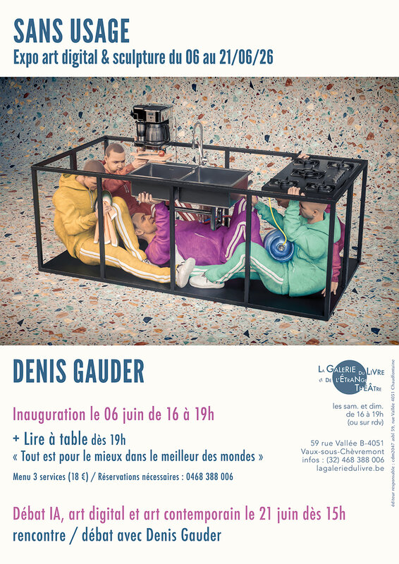 Expositions Sans usage,  Digital Sculpture Drnis Gauder