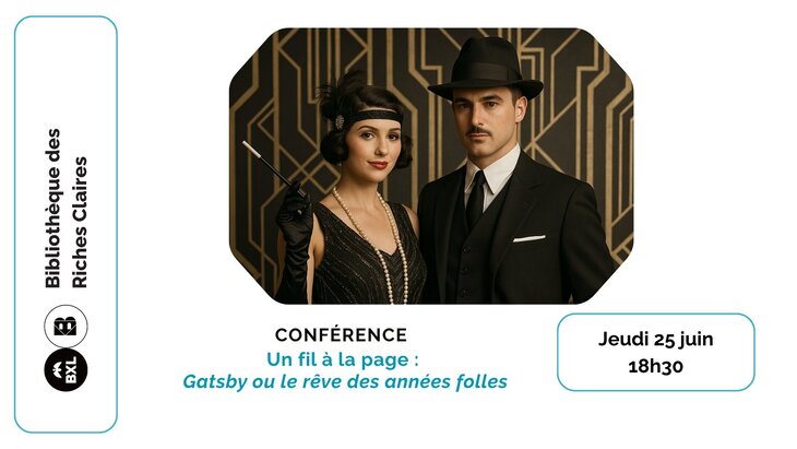 Conférences Un à page : Gatsby le rêve années folles