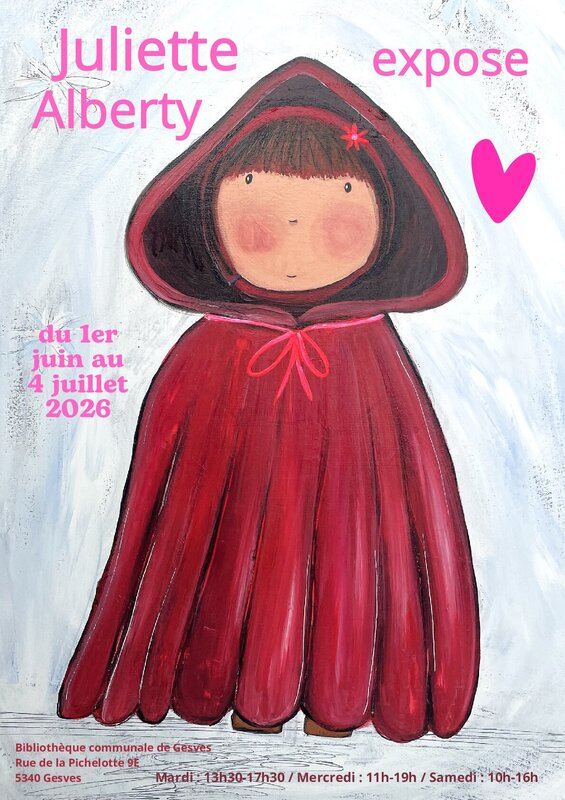 Expositions Juliette Alberty expose