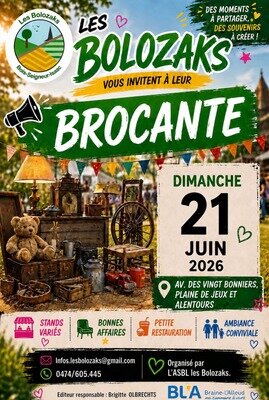  Brocante 2026 asbl Bolozaks
