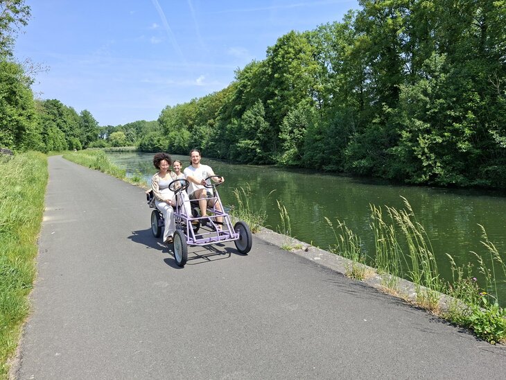 Loisirs Promenade vélo en cuistax