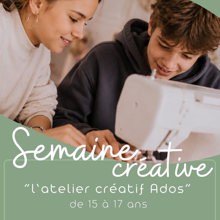 Stages,cours Stage ados : l atelier créatif